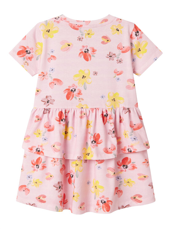 NAME IT NAME IT Ежедневна рокля Fina 13244206 Розов Standard Fit