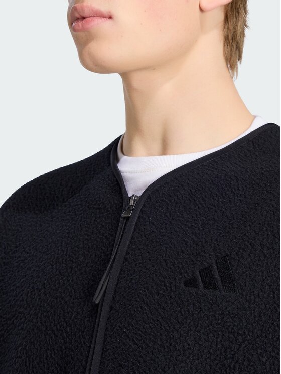 adidas adidas Kamizelka 168187 Czarny Loose Fit