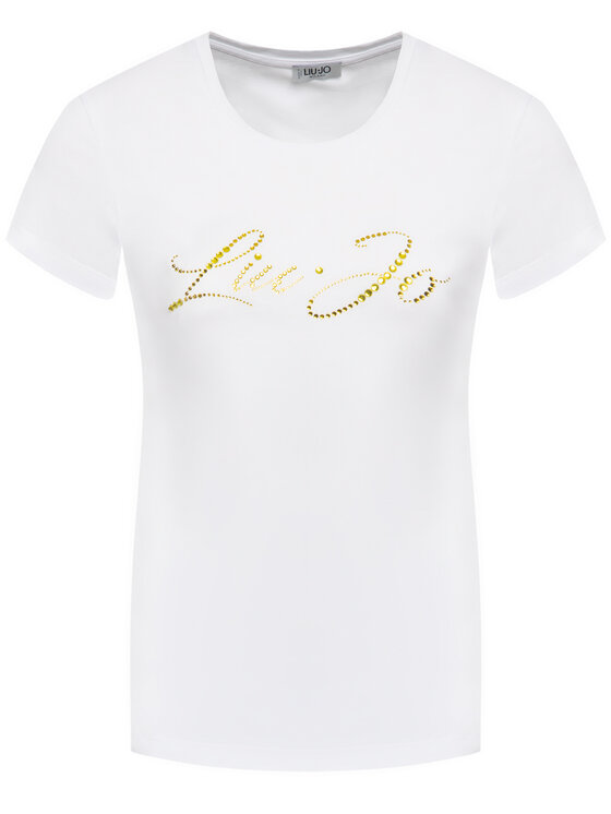 Liu Jo Liu Jo T-shirt WA0427 J5703 Bianco Regular Fit