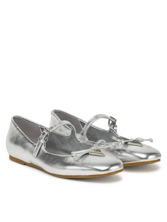 Guess Guess Ballerine FLJKAY LEM02 Argento