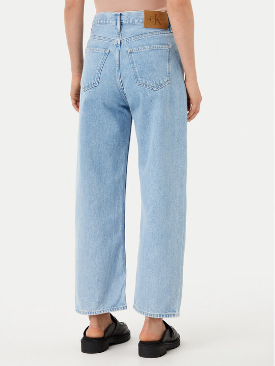 Calvin Klein Jeans Calvin Klein Jeans Jeans hlače Barrel J20J225006 Modra Loose Fit