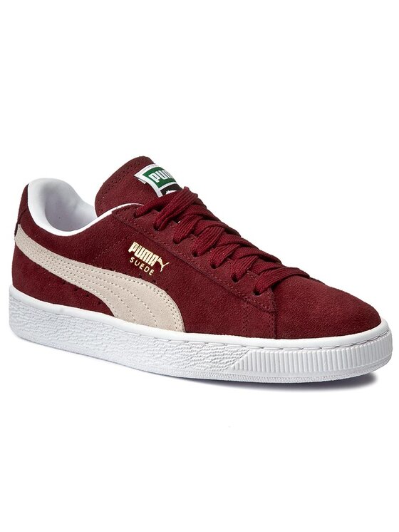 Puma bordeaux suede on sale