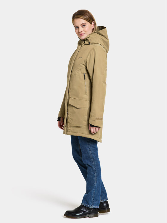 Didriksons Didriksons Parka Frida Wns Parka 7 504815 Beżowy Regular Fit