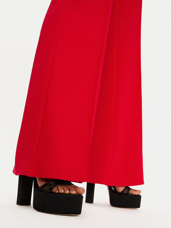 Rinascimento Rinascimento Stoffhose 1000769327263 Rot Regular Fit