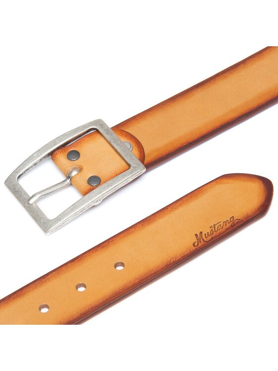 Mustang Mustang Cintura da uomo BELT Marrone
