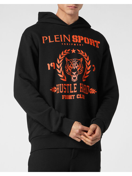 Plein Sport Plein Sport Bluza 13109 Czarny Regular Fit