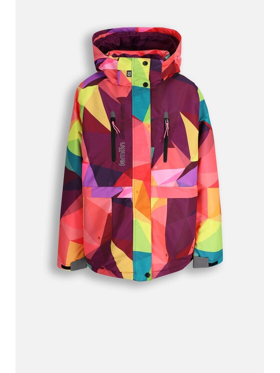 Kurtka narciarska Lemon Explore, Rozmiar 128, Kolorowy, ZL5152101OSG-022