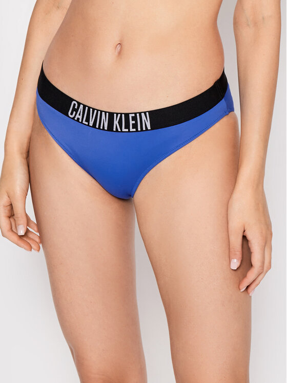 Calvin Klein Swimwear Bikini partea de sus KW0KW01850 Albastru