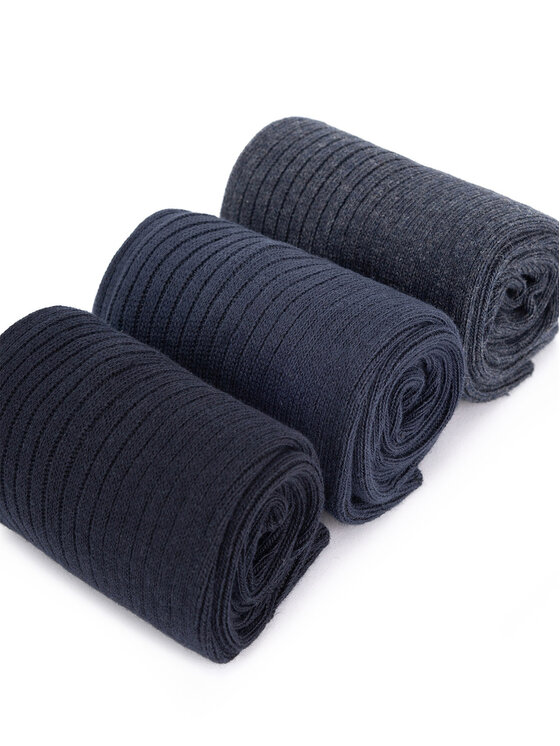 GINO ROSSI Gino Rossi Dlouhé ponožky 3MB-003-AW24 (3-pack) Barevná