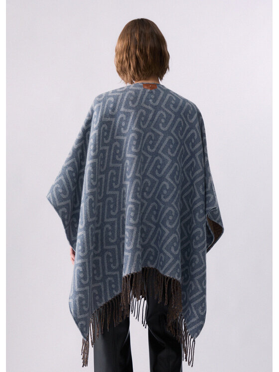 Liu Jo Liu Jo Poncho 2F6039T274200737 Azzurro chiaro Regular Fit