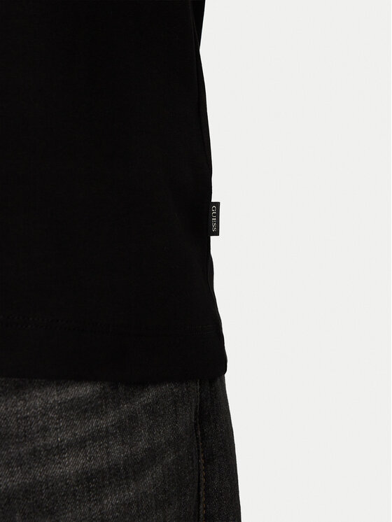 Guess Jeans Guess Jeans T-Shirt M6BI09 K5324 Schwarz Regular Fit