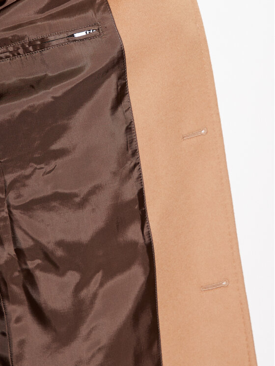 JOOP! JOOP! Vilnonis paltas 30037689 Ruda Regular Fit