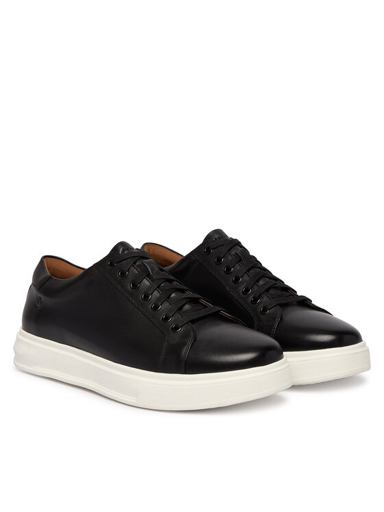 Clarks Clarks Sneakersy Goswell Tie 26186559 Černá