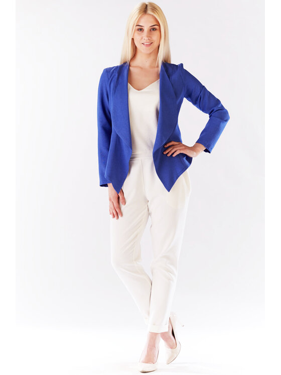 Awama Awama Giacca da abito L050 Blu Basic Fit