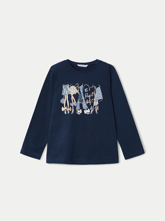 Mayoral Mayoral Bluza 4072 Mornarsko modra Regular Fit