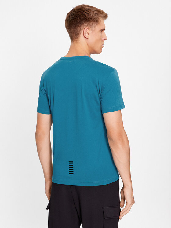 EA7 Emporio Armani EA7 Emporio Armani T-Shirt 8NPT51 PJM9Z 1584 Niebieski Regular Fit