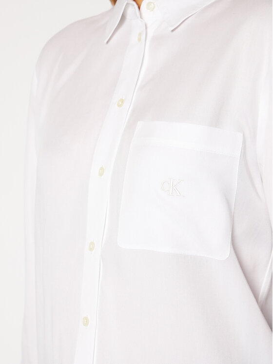Calvin Klein Jeans Calvin Klein Jeans Košeľa J20J215132 Biela Regular Fit