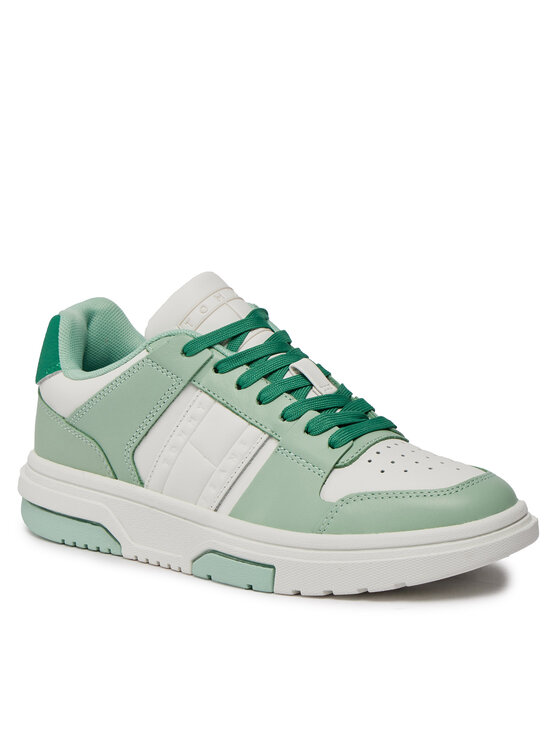 Tommy Jeans Tommy Jeans Snīkeri Tjw Skate Sneaker Ltr EN0EN02423 Zaļš