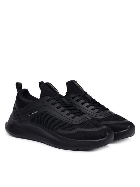 Calvin Klein Calvin Klein Laisvalaikio batai Light Eva Run Lace Sock Mm HM0HM02164 Juoda