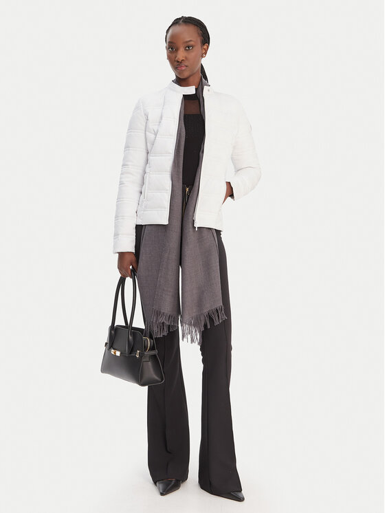 Guess Guess Демісезонна куртка W6RL02 WJ492 Білий Regular Fit