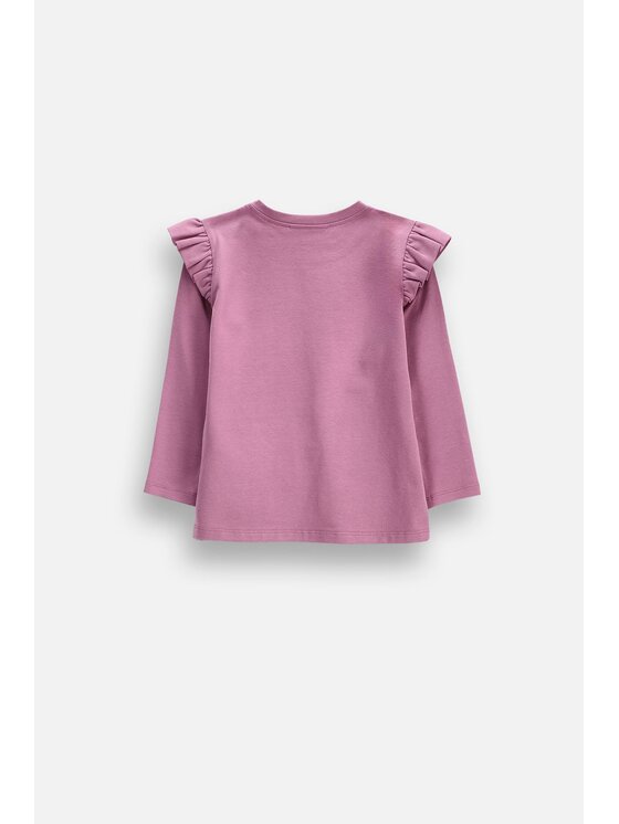 Coccodrillo Coccodrillo S dlhými rukávmi ZC6143103MGN-016 Fialová Regular Fit