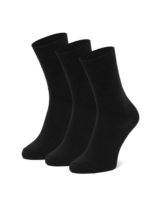 Nine West Nine West Șosete lungi CEO_LA_NW_17283_W_AW25 (3-PACK) Negru
