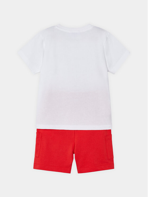 Mayoral Mayoral Set T-Shirt und Shorts 3603 Rot Regular Fit