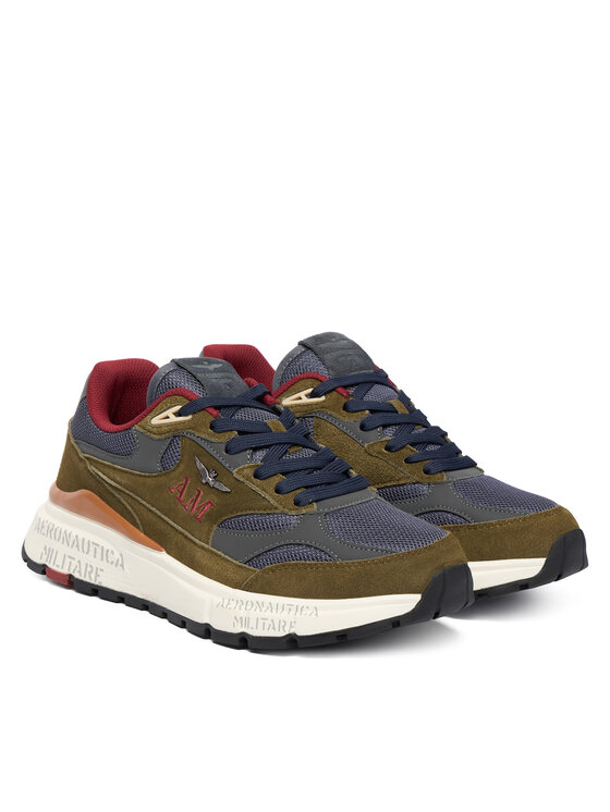 Aeronautica Militare Aeronautica Militare Sneakersy 252SC0318UCT04248 Zielony