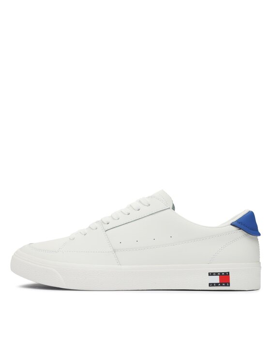 Tommy Jeans Tommy Jeans Laisvalaikio batai Tjm Vulcanized Leather EM0EM01341 Balta