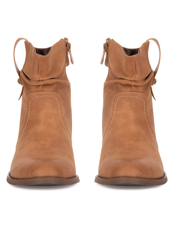 Clara Barson Clara Barson Kovboju apavi WS23280-01 Brūns