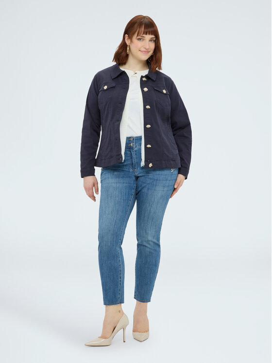 Fiorella Rubino Fiorella Rubino Giacca di transizione R700T001265N034 Blu Boxy Fit