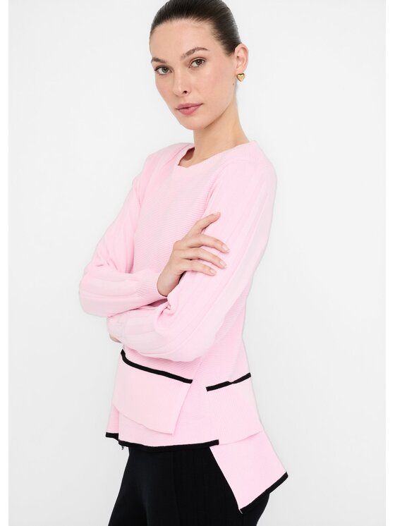 Liu Jo Liu Jo Maglione TF5033MS63LB3649 Rosa Regular Fit