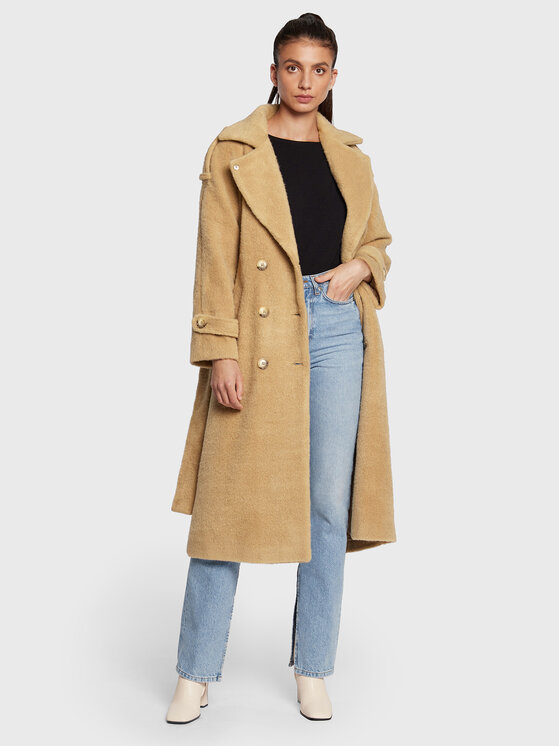 Cappotto di transizione MG4006 Beige Regular Fit