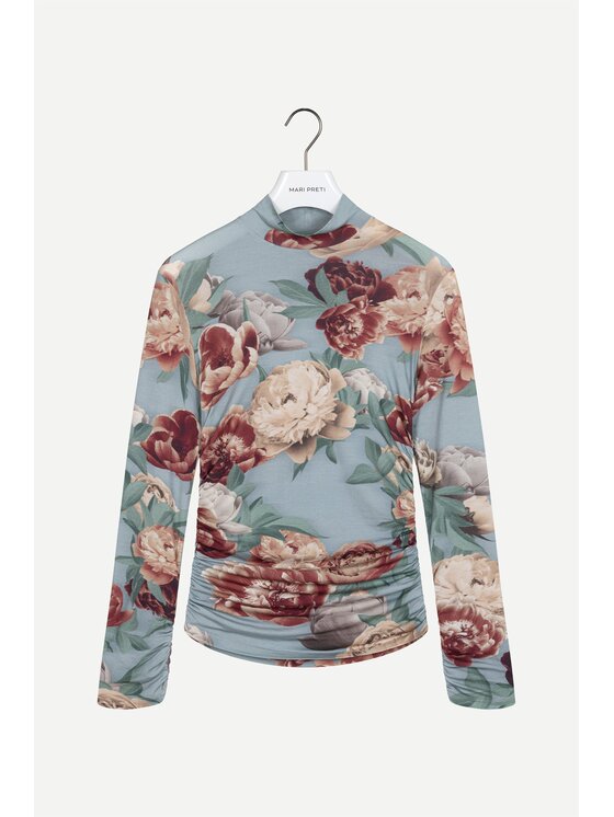 MARI PRETI MARI PRETI Blusa FLOWER Multicolore Regular Fit