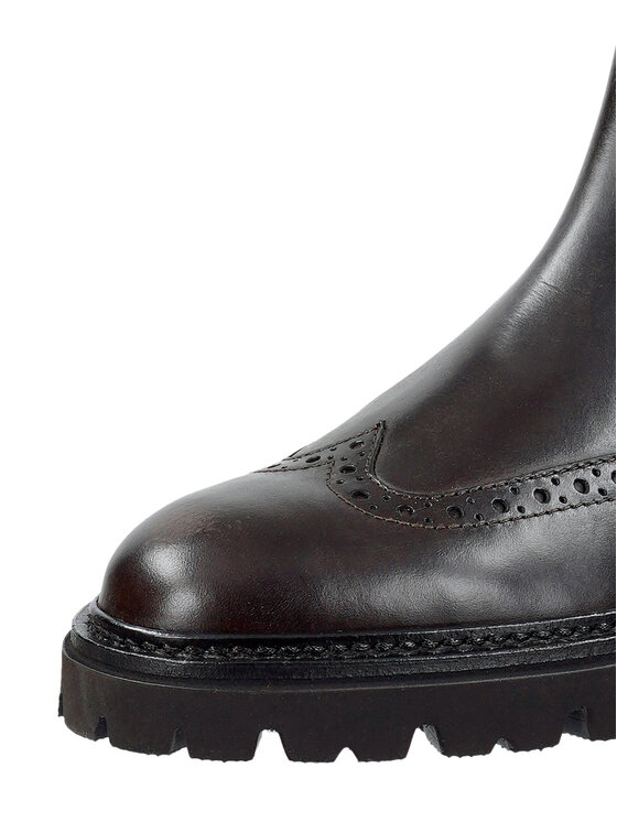 Gant Gant Kotníková obuv s elastickým prvkem 31551119 Hnědá