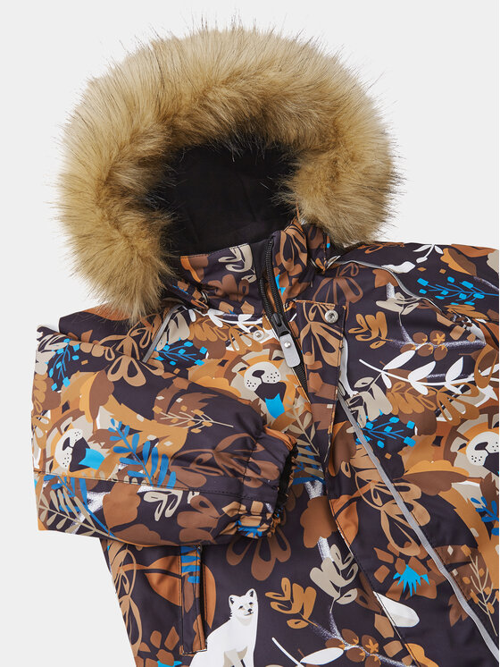 Reima Reima Žiemos kombinezonas Lappi 5100129C Juoda Regular Fit