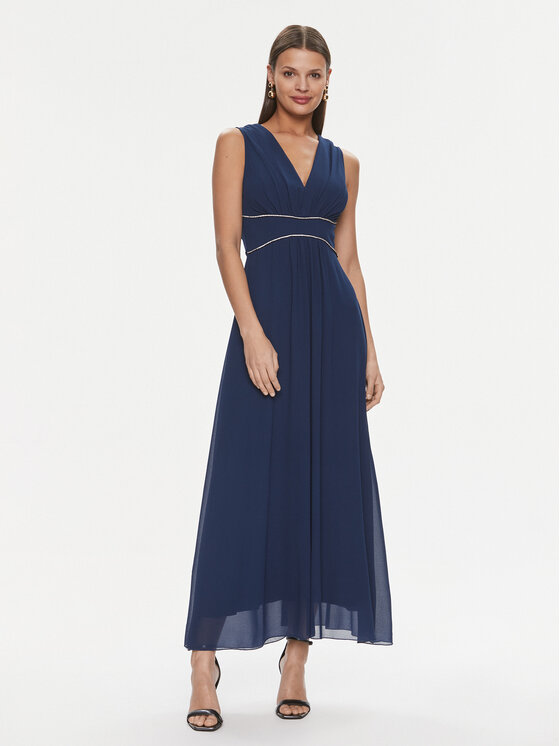 Rinascimento Rinascimento Abendkleid CFC0117736003 Dunkelblau Regular Fit