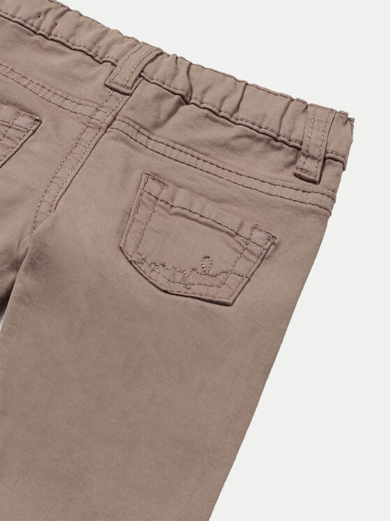 Mayoral Mayoral Pantaloni di tessuto 2524 Marrone Regular Fit