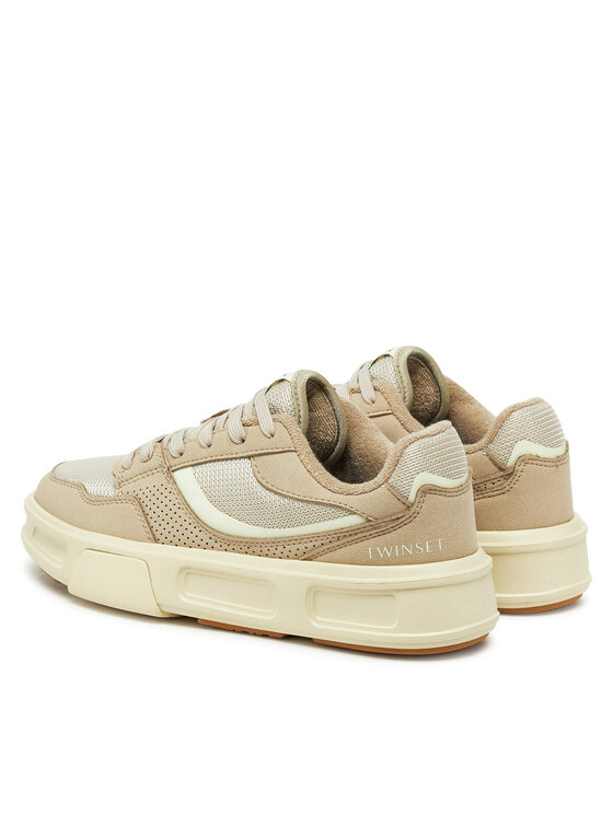 TWINSET TWINSET Sneakersy 251TCP034 Beżowy