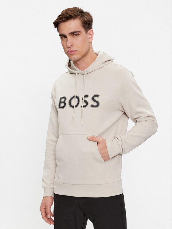 Boss Mikina Soody 1 50504750 Béžová Regular Fit