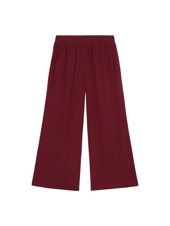 Oltre Oltre Pantaloni di tessuto P262J002325N016 Bordeaux A-Line Fit