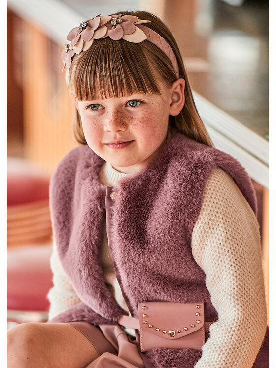 Mayoral Mayoral Vestă 4365 Violet Regular Fit
