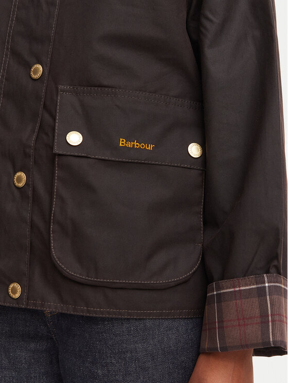 Barbour Barbour Μπουφάν μεταβατικό Spey LWX1581RU91 Σκούρο καφέ Regular Fit