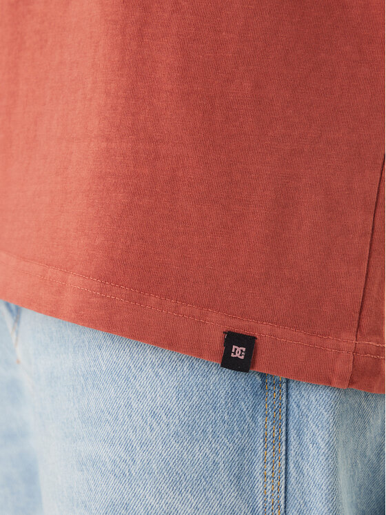 DC Shoes DC Shoes Majica High Rollin EDYZT04367 Oranžna Regular Fit