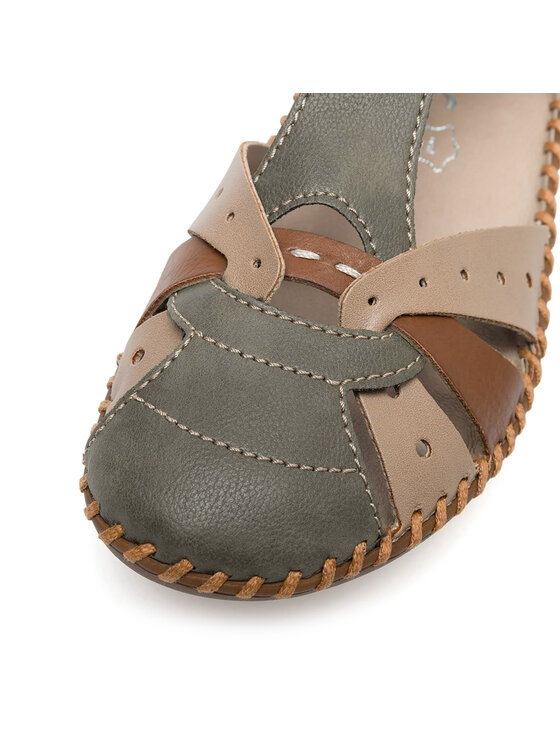 Rieker Rieker Sandalen M1655-54 Grün