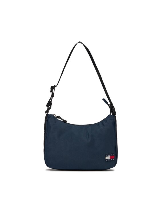 Geantă Tommy Jeans Tjw Essential Daily Shoulder Bag AW0AW15815 Bleumarin