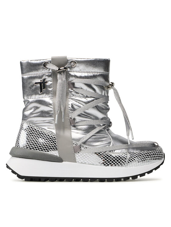 Togoshi Togoshi Stiefeletten TG-18-07-000394 Silberfarben