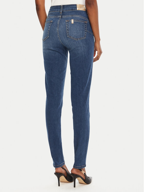 Liu Jo Liu Jo Džínsy UXX037 D4186 Tmavomodrá Slim Fit
