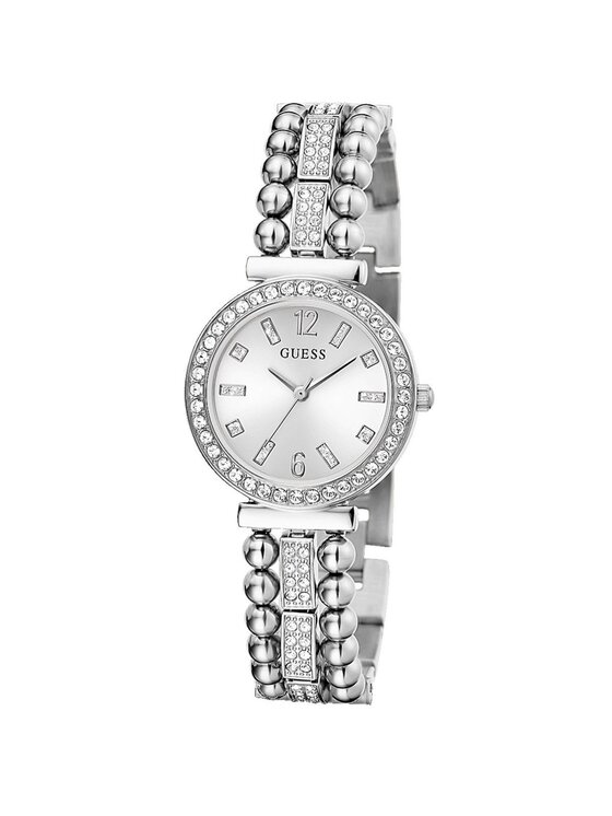 Guess Guess Zegarek GW0401L1 Srebrny