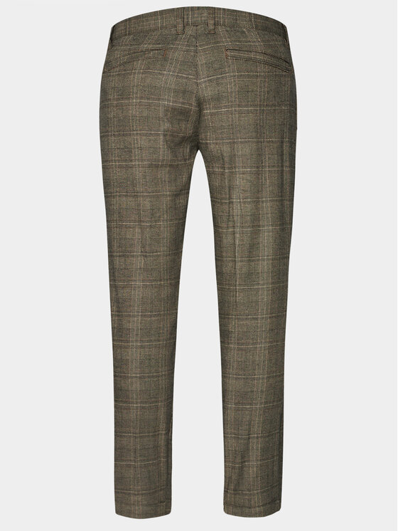 Redefined Rebel Redefined Rebel Chino hlače Ercan 196045 Rjava Slim Fit